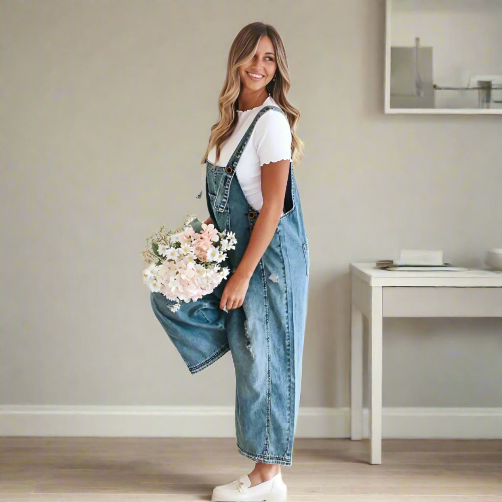 CARMELITA™ – Combinaison Ajustable au Style Vintage