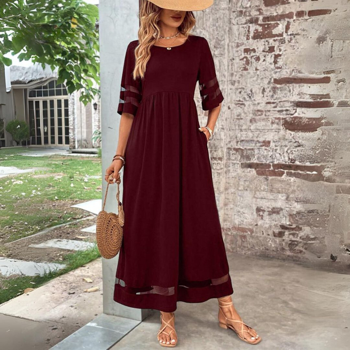 Beth | Robe Midi Flatteuse et Affinante