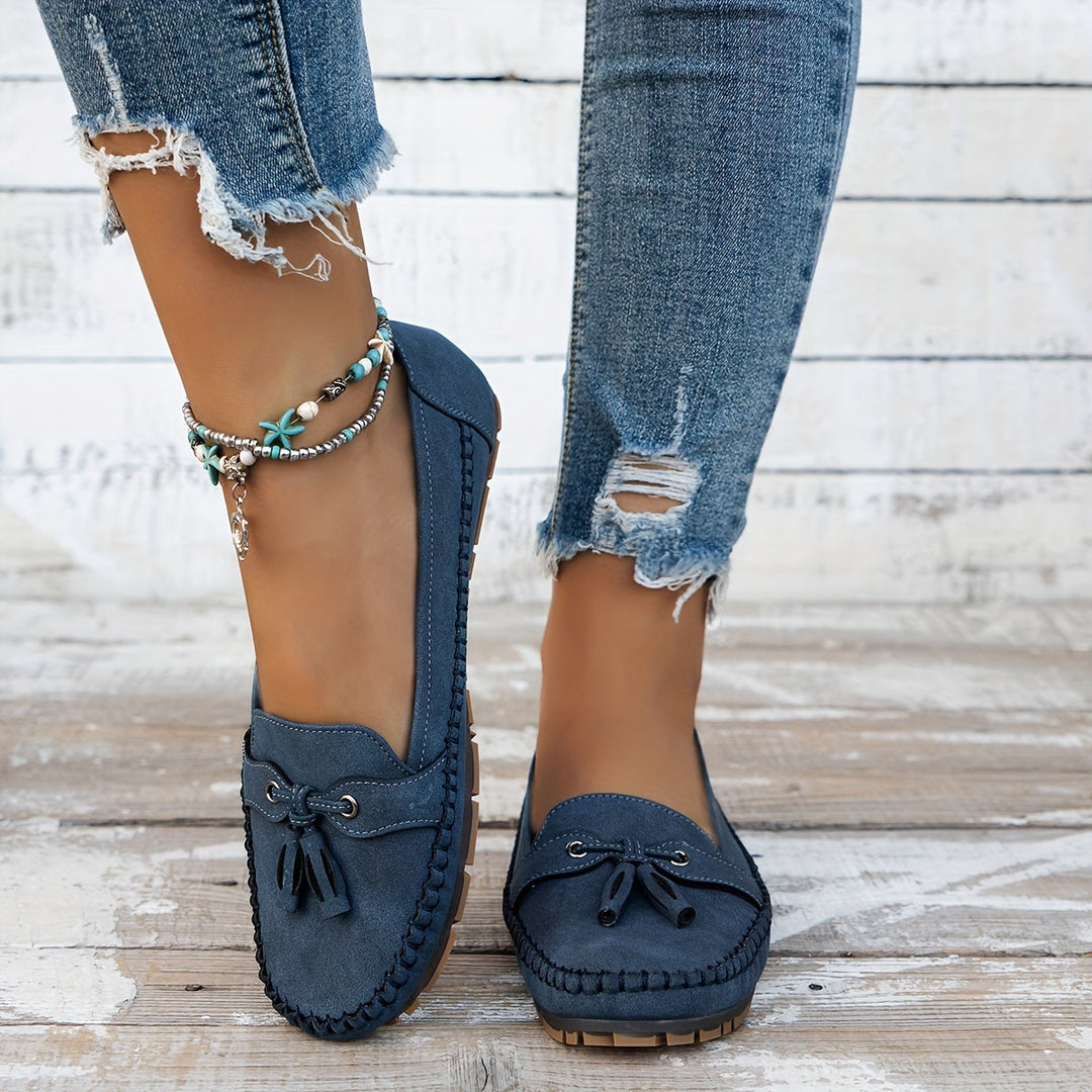 Nadine™ - Mocassins classiques avec détail à franges