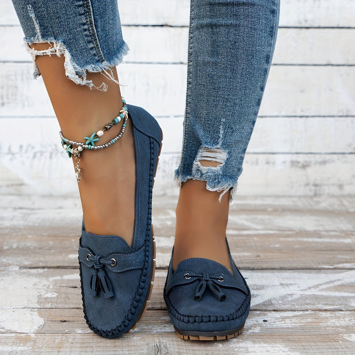Nadine™ - Mocassins classiques avec détail à franges