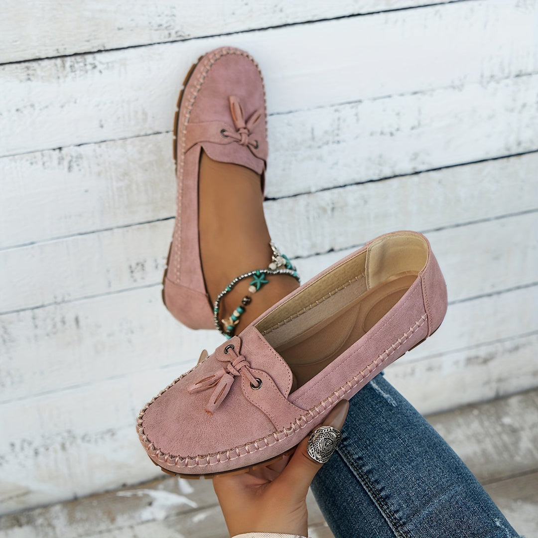 Nadine™ - Mocassins classiques avec détail à franges