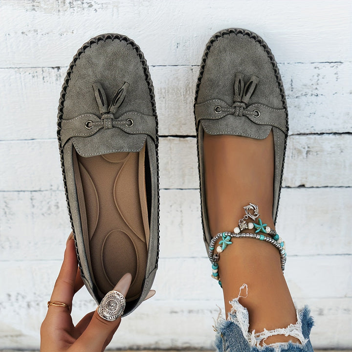 Nadine™ - Mocassins classiques avec détail à franges