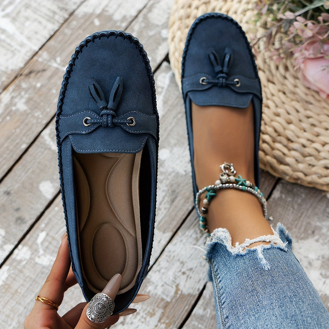 Nadine™ - Mocassins classiques avec détail à franges
