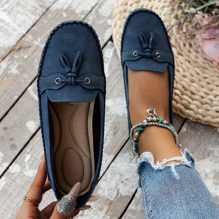 Nadine™ - Mocassins classiques avec détail à franges