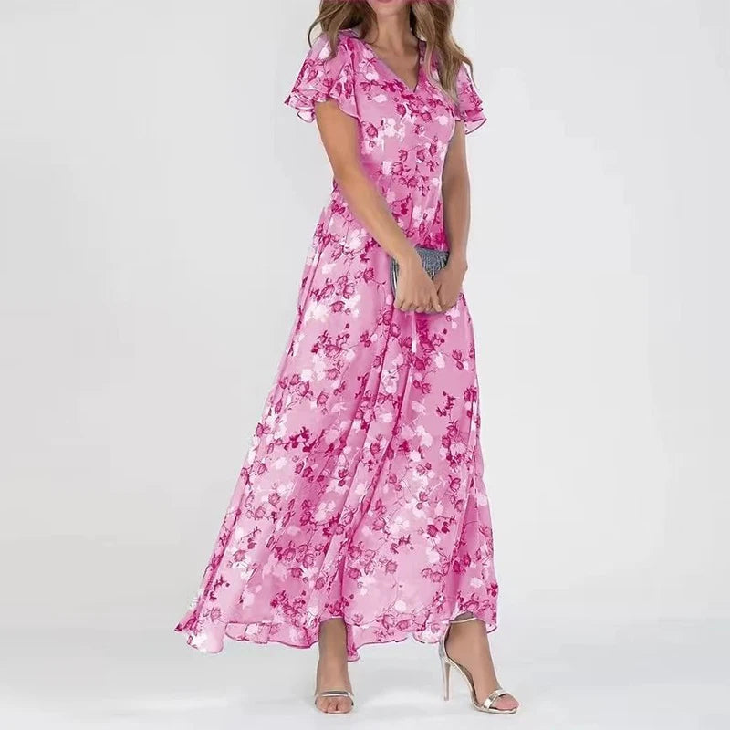 Mila™ | Robe Élégante avec Tissu Flatteur pour le Ventre