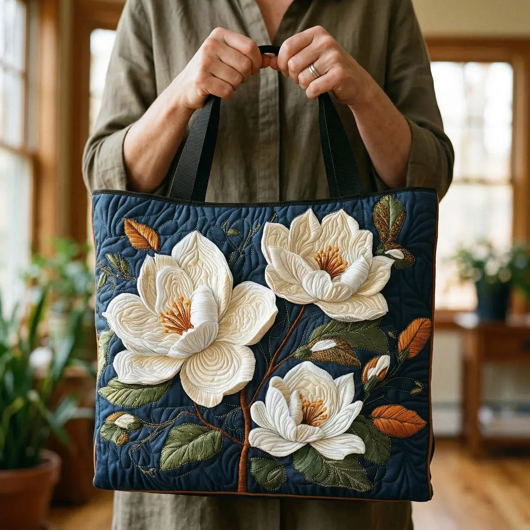 Magnolia Délicat Artisan Tote Bag