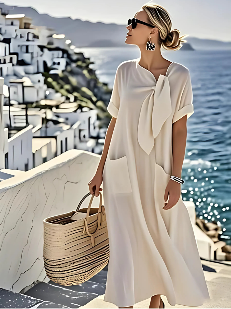 Margot | Élégante Robe Toute la Journée avec Poches